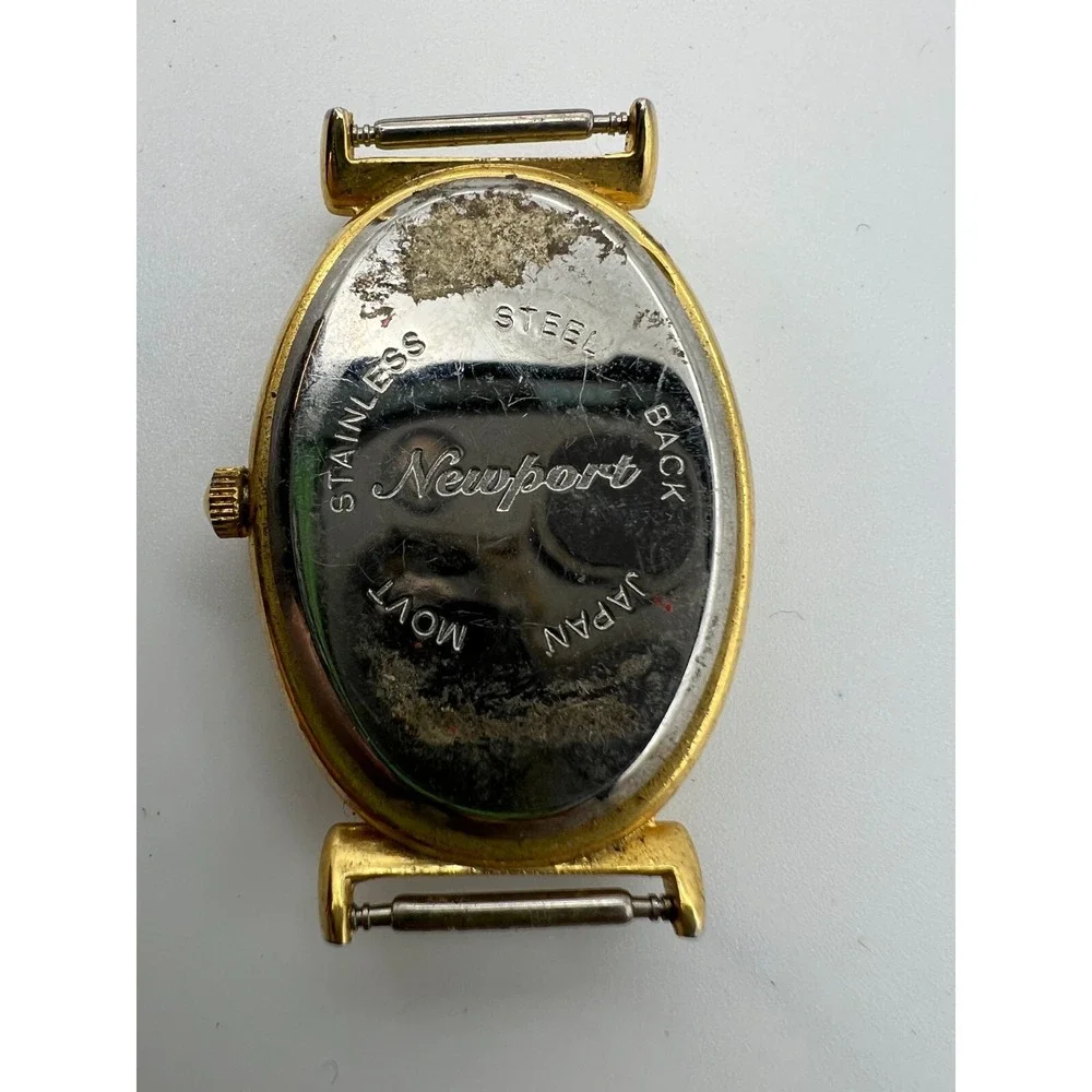 Newport Gold Tone Women's‎ Oval Watch No Band